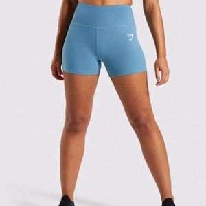 Gymshark Dreamy High Waisted Shorts - Teal